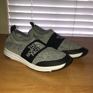 The North Face laceless trainers
